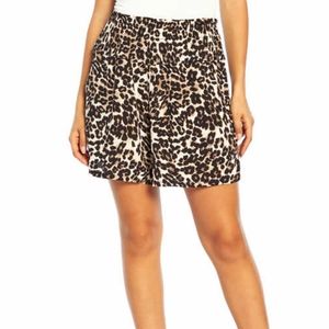 Large-Leopard, Women's Lightweight Printed Shorts